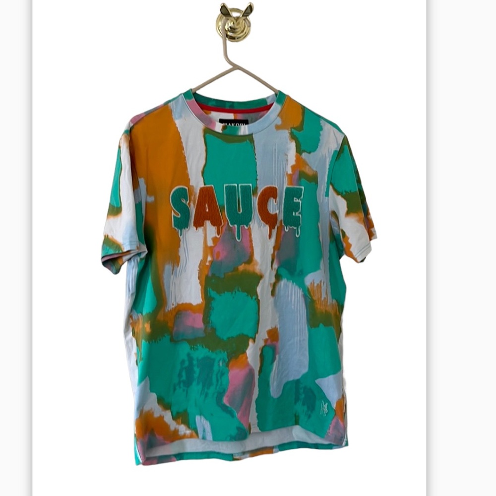 Makobi short sleeve top size M Sauce